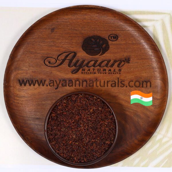 karunkuruvai-rice-on-wooden-plate