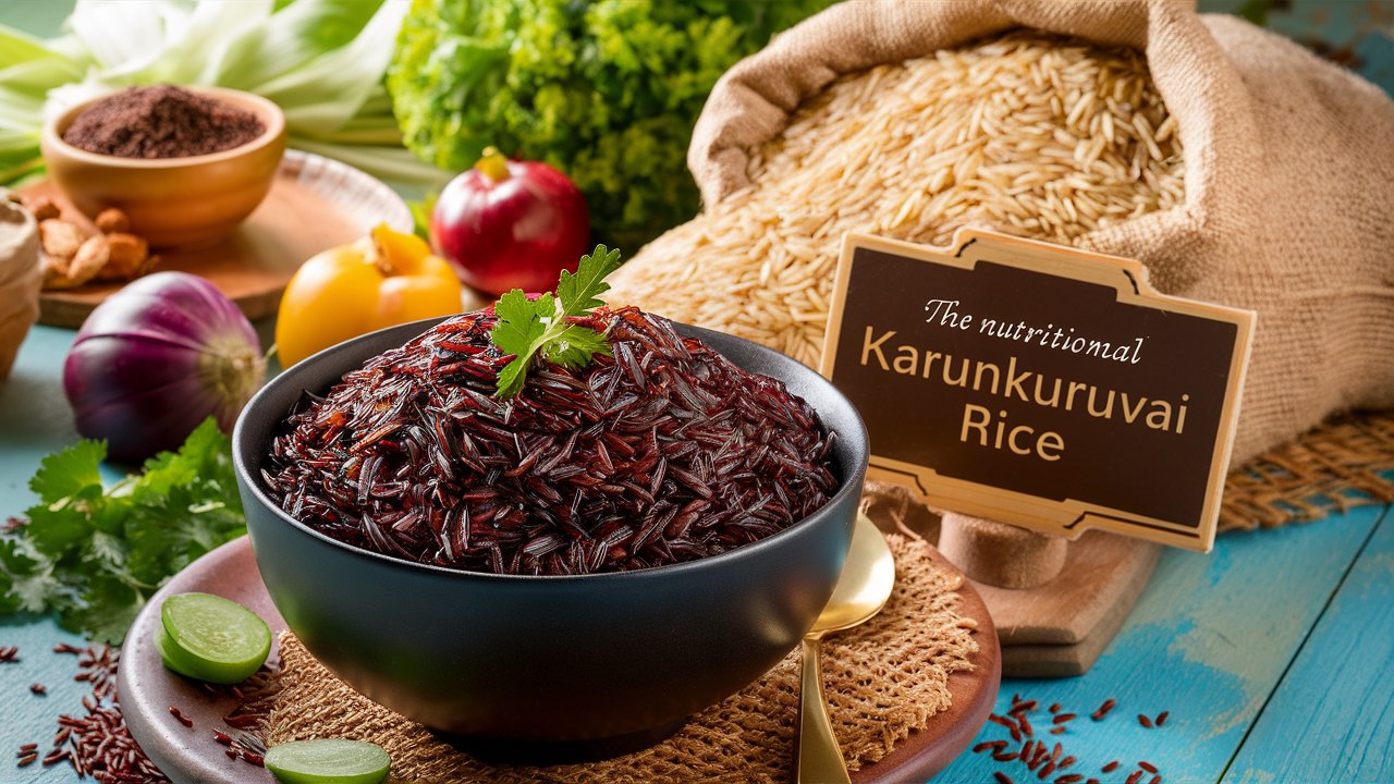 What are the benefits of Karunkuruvai rice?