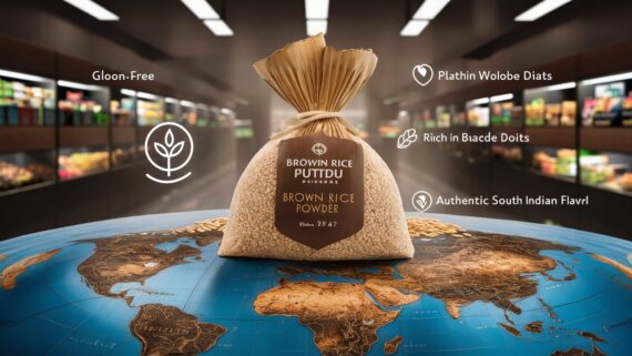 Brown Rice Puttu Powder as a premium export product