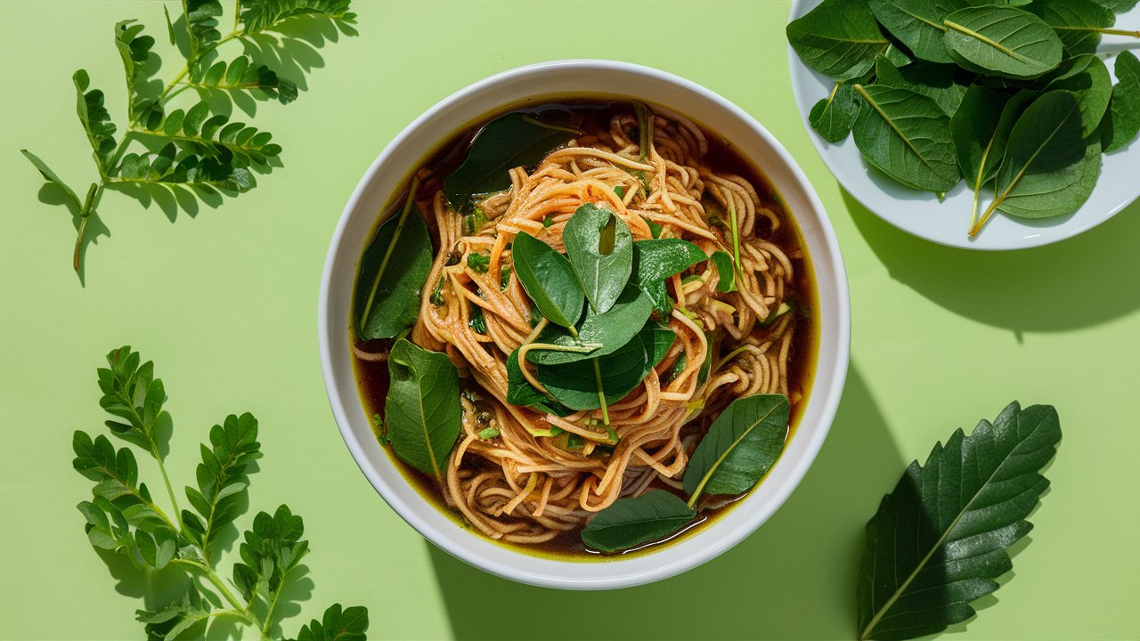 Moringa Leaves Noodles