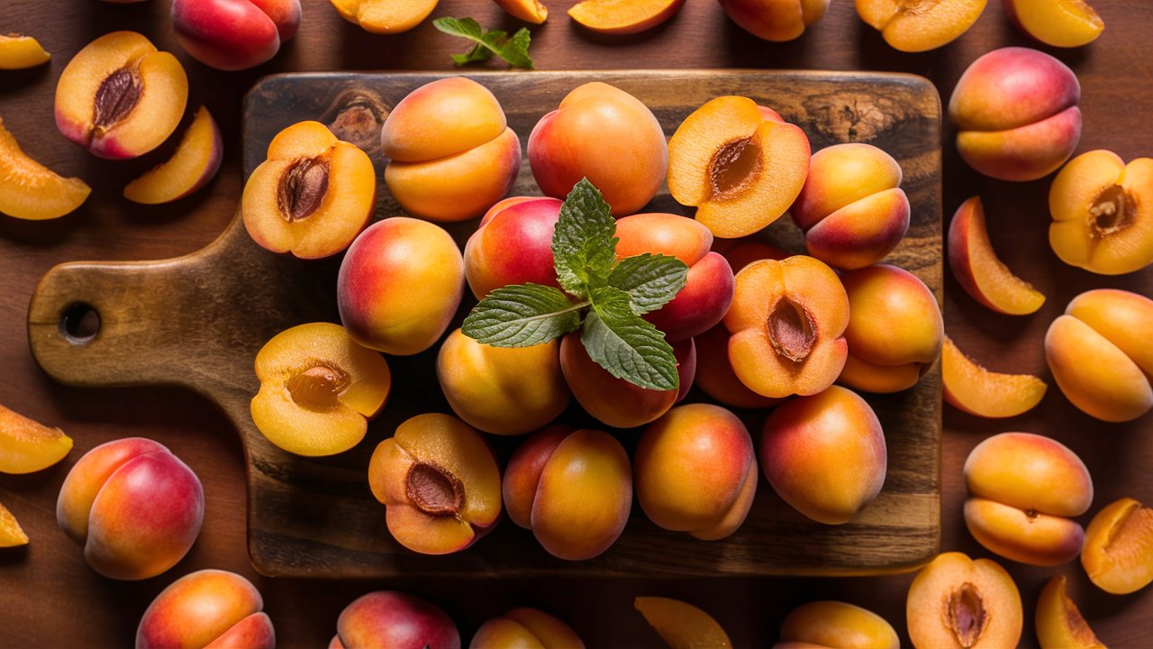 fresh apricots