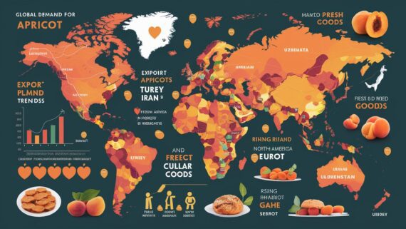 global demand for apricots